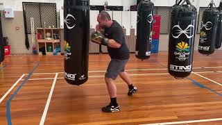 4 Drills To Improve Your Left Hook, with just a heavy bag