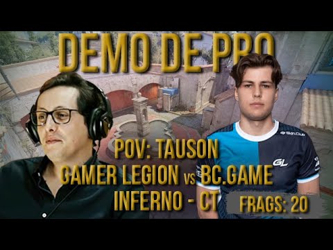 [PT] CS 2 - zorlaK Analysis: PoV TAUSON - GAMER LEGION vs BC GAME - HELL (CT-SIDE) [Pro Demo]