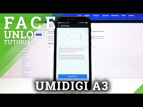 How to Set Up Face Unlock – Face ID Option on UMIDIGI A3