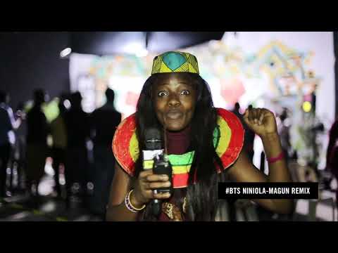 Niniola FT Busiswa [MAGUN REMIX Behind The Scenes]