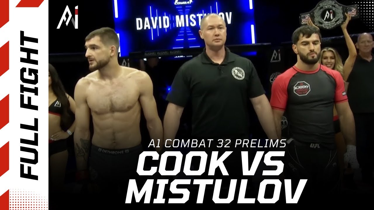  Derek Cook vs David Mistulov | Amateur Welterweight Championship | A1 Combat 32 Prelims