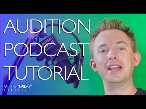 Adobe Audition CC Podcast Workflow