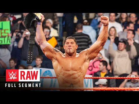 FULL SEGMENT: Batista chooses Triple H as his WrestleMania 21 opponent: Raw, February 21, 2005