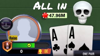Most Insane Poker Hands in WSOP App