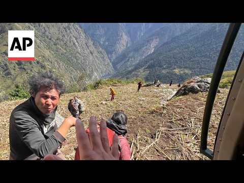Villagers moved to safety as flash flood from Budhi Gandaki river hits northern Nepal