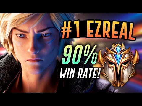 THE NUMBER ONE EZREAL HAS A 90% WIN RATE?! - League of Legends