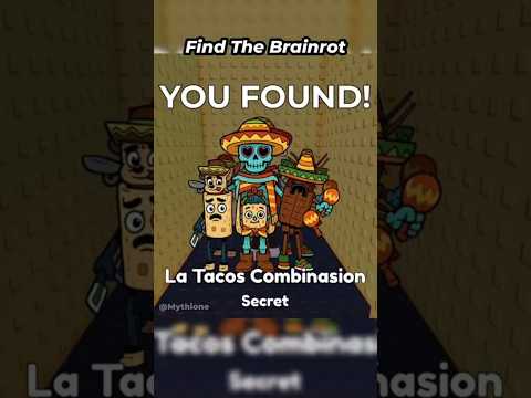 How To Get La Tacos Combinasion | Find the Brainrot ROBLOX