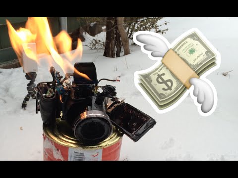 Bored Smashing - DSLR Camera!