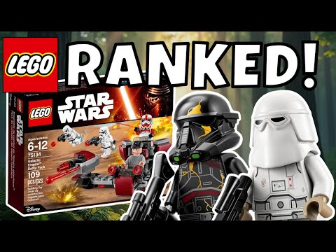 Every Lego Star Wars Imperial Battle Pack Ranked From Worst to Best