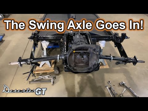 VW swing Axle Transmission & Rear Bearing Installation - ep15 Autodynamics Deserter GT Buggy
