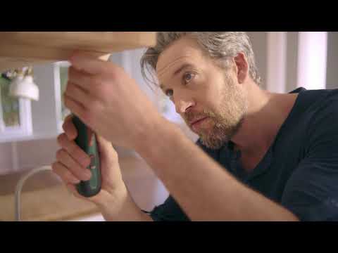 Akumuliatorinis suktuvas Bosch PushDrive video