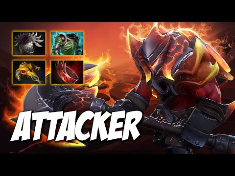 ATTACKER AXE BERSERKER - Dota 2 Pro Gameplay [Watch & Learn]