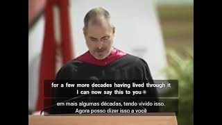 ( Português com legendas em inglês)English Speeches Steve Jobs Stanford Commencement Speech 2005葡萄牙文