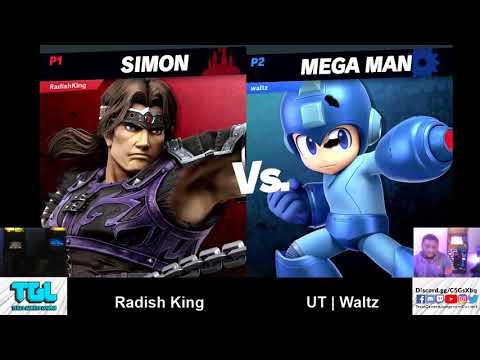 TGL Austin 30 - SSBU - RadishKing (Simon) vs UT | Waltz (Megaman) Winners Finals