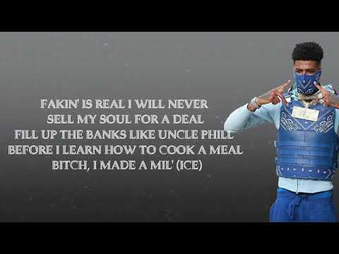The Plug x JAY1 x Blueface - Curvy [Lyrics Video]