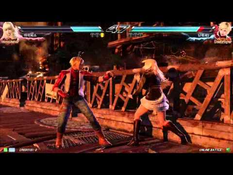 Tekken7 lili(Noid) vs LEO(amsohot) korea online battle