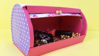 DIY wardrobe DIY Jewellry Box from Waste Cardboard ! Amazing diy organizer easy for your Wardrobe