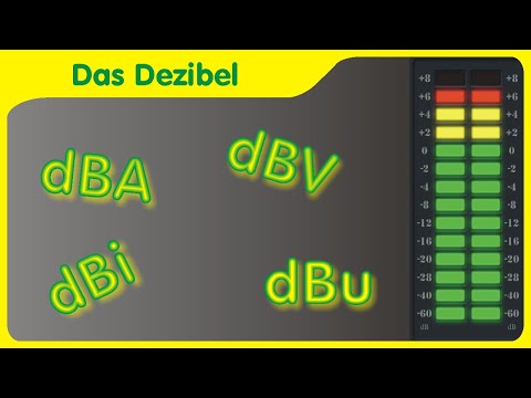 The decibel unit in electronics - amplification, attenuation, level