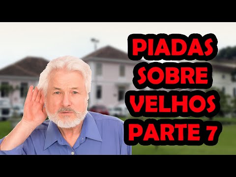 PIADAS SOBRE VELHOS PARTE 7 - HUMORISTA THIAGO DIAS