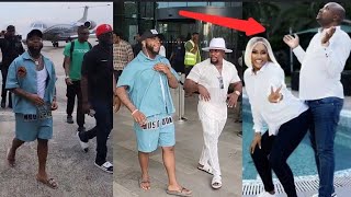 Davido Cruise his Private Jet With 30bg Gang as he Turn Up For Isreal dmw Wedding