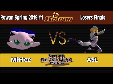 Rowan Spring 2019 #1: Miffee (Puff) Vs. ASL (Sheik) - LF