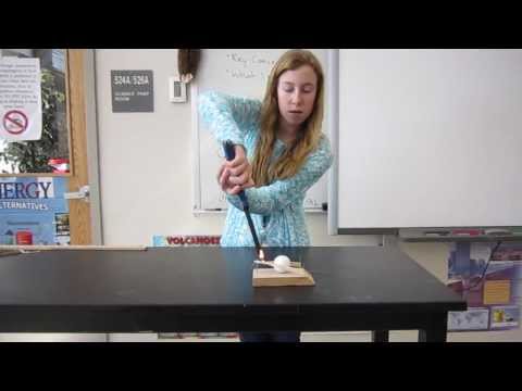 Station 1: Burning Slingshot - Newton's Laws of Motion Lab