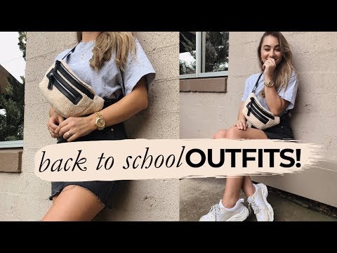 CUTE BUT COMFY BACK TO SCHOOL OUTFITS!! Julia Havens Video