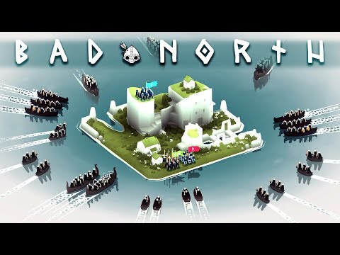 Bad North - OBLITERATED BY A MASSIVE VIKING INVASION! - New Viking Rougelite! - Bad North Gameplay