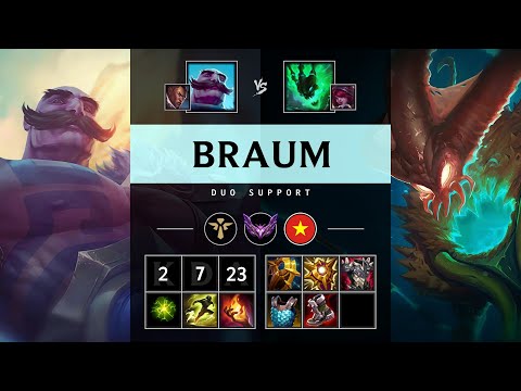 Braum Support vs Thresh - VN Master Patch 25.08