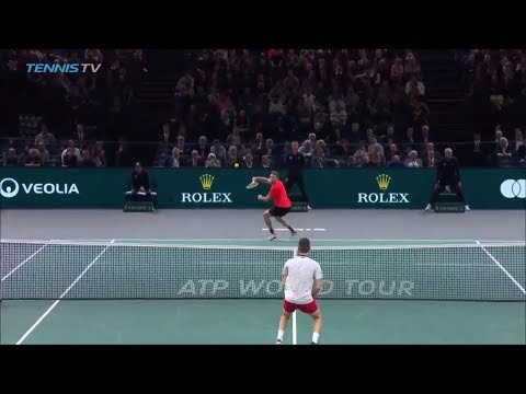 Hot Shot: 'What Was That? Jack Sock Magic!' In Paris 2018