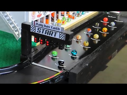 MARBLE CIRCUITS - HIGHLIGHTS IN PINK PEARL SEASON by Fubeca's Marble Runs