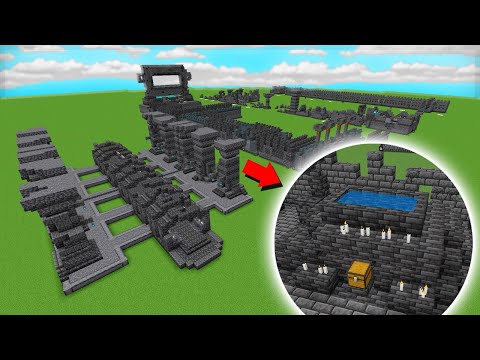 TODAS AS ESTRUTURAS e SEGREDOS DA CIDADE ANTIGA no MINECRAFT 1.19!