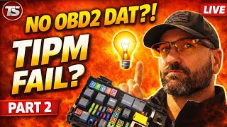 2012 Ram 3500 Cummins NO OBD2 COMMUNICATION! TIPM Failure or Wiring Short? Diagnostics LIVE (Part 2)