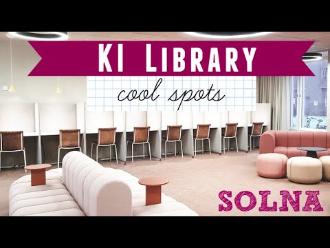 KI Spots (library at campus Solna)