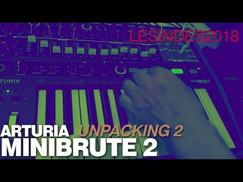 ARTURIA MINIBRUTE 2 unpacking THE BEAST // 2