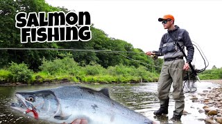Salmon Fishing UK - Catching on the fly