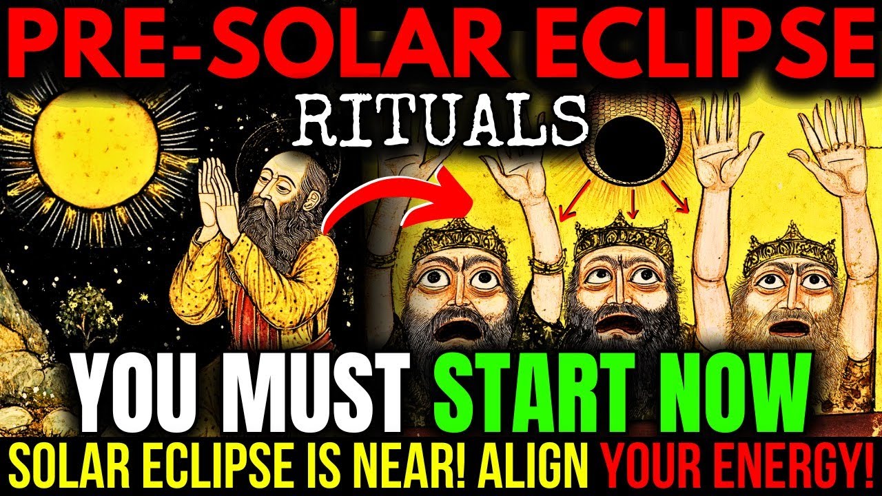 URGENT! 8 Things You HAVE To Do BEFORE The SOLAR Eclipse... You MUST Be Prepared!