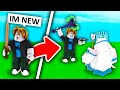 I pretended to be a noob, then DESTROYED everyone.. (Roblox Bedwars)