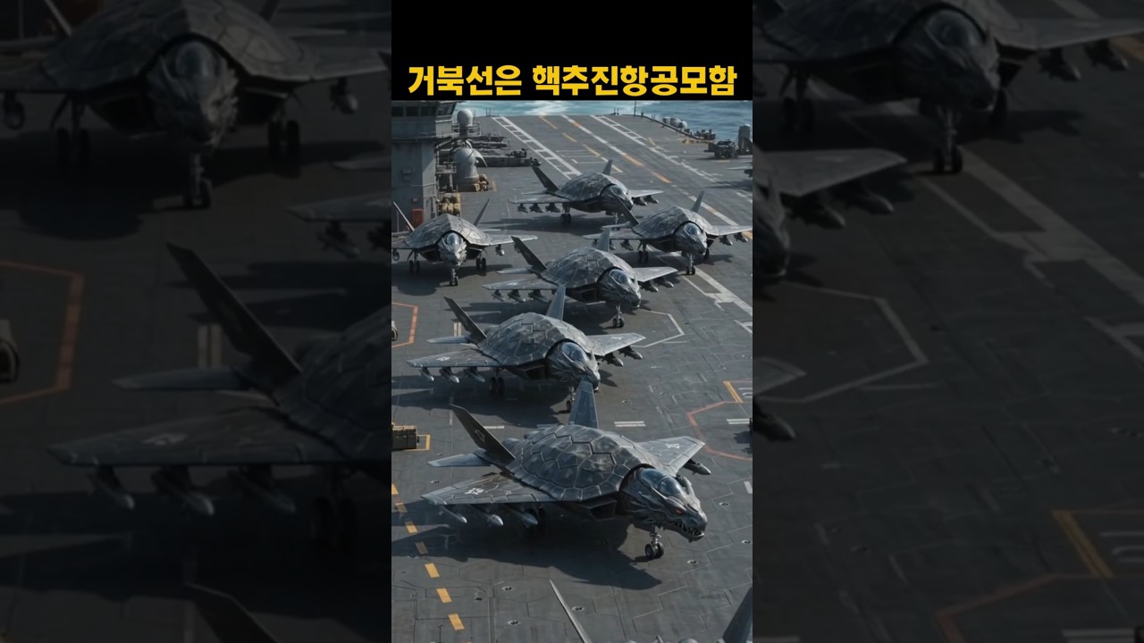 거북선과 핵추진항공모함의 상상