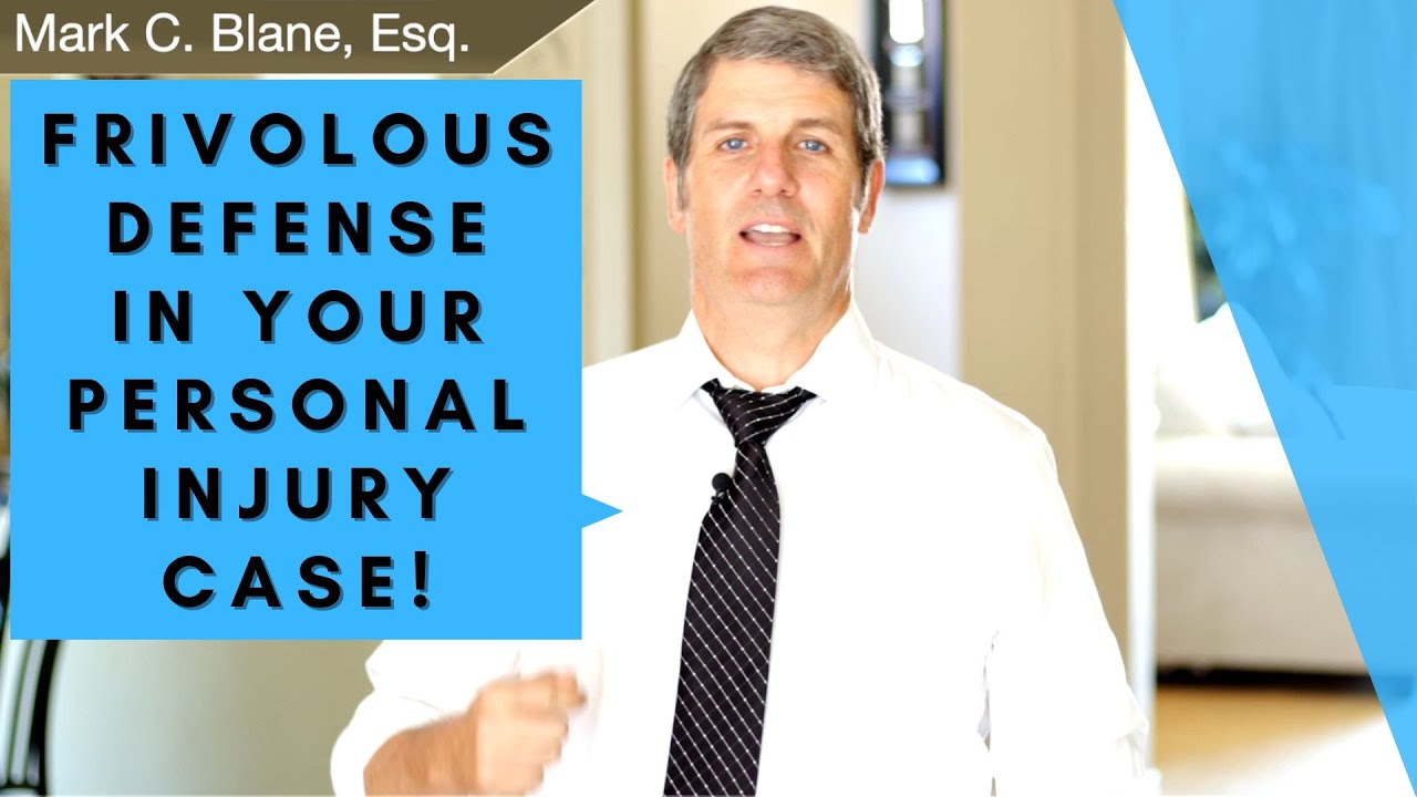How Frivolous Defenses Impact Your California Personal Injury Case