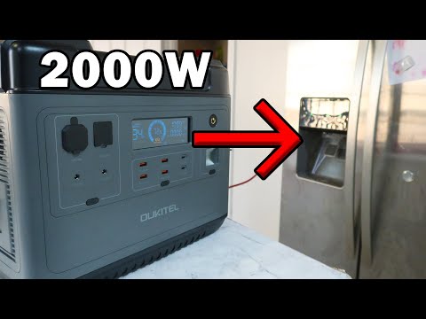 Will a 2000w Power Station run a Refrigerator?