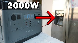 Will a 2000w Power Station run a Refrigerator?