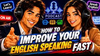 English Podcast – How to Improve Your English Speaking Fast