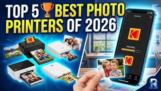 Top 5 Best Photo Printers for home use  📸 | Instant & Portable Photo Printers You Must See!