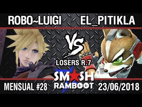 [SmashxRamboot Summer Fest III] Robo~Luigi (Cloud) Vs. El_Pitikla (Fox) – Losers R.7