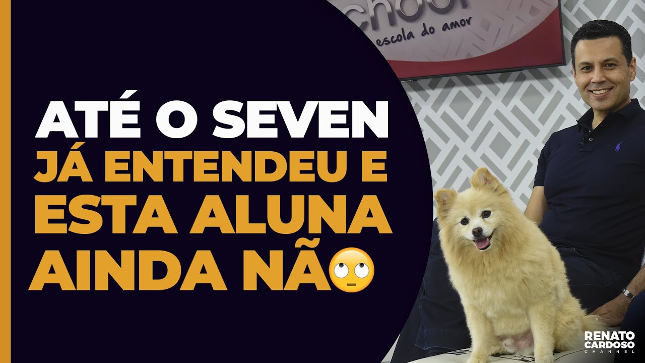 ATÉ O SEVEN JÁ ENTENDEU E ESTA ALUNA AINDA NÃO