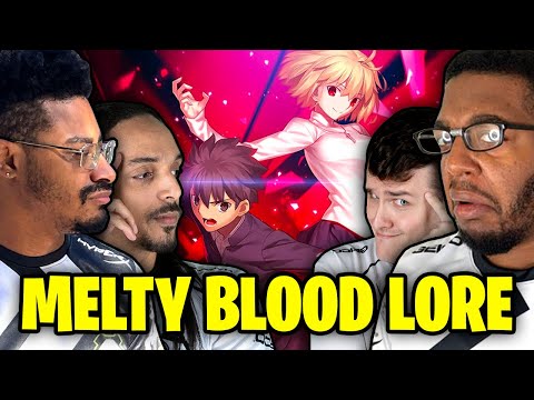 FGC PROS React to Melty Blood's INSANE LORE (ft. Coney & WaDi)