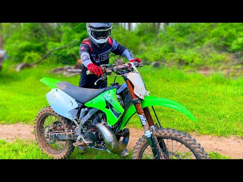 BLEW UP & CRASHED MY KX250 Two Stroke On The FIRST RIDE