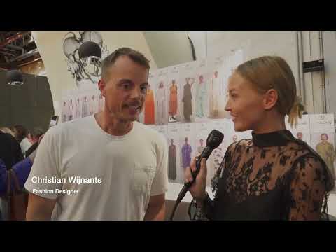 Christian Wijnants New Collection and Designer Interview