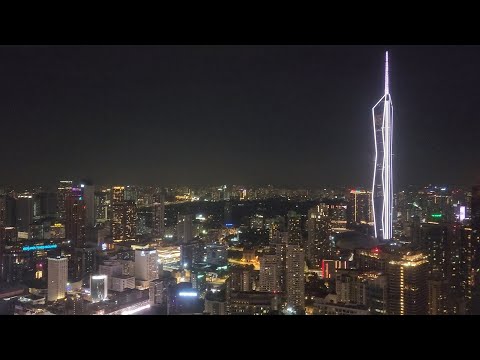 The world most beautiful city and night view 4k #world #nightview #dj #malaysia #viral